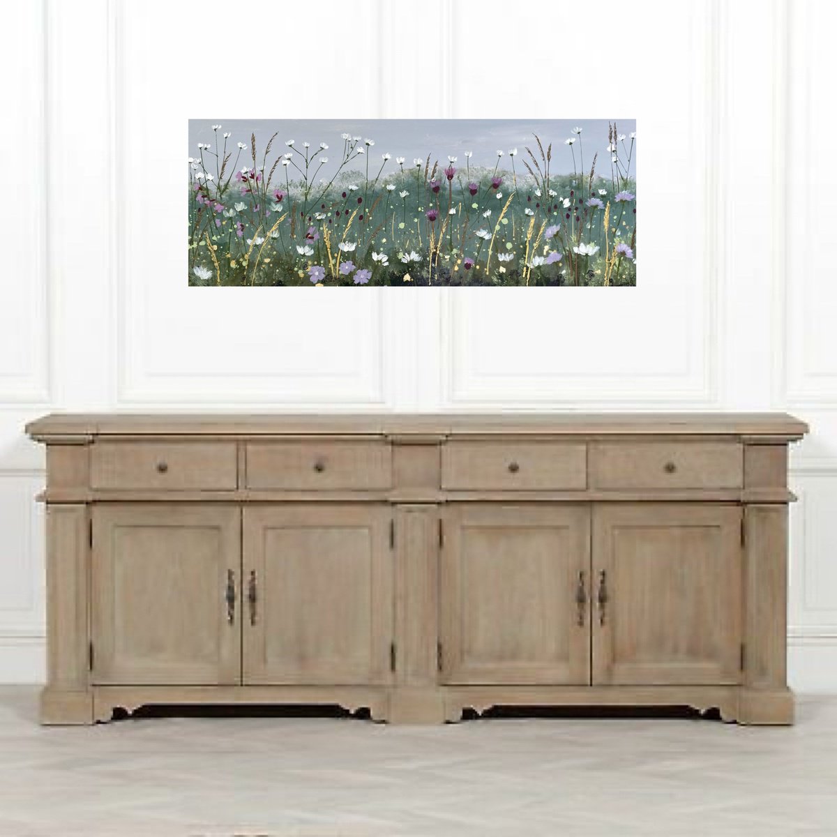 Impressionistic Painting , The Look Of Love (2) By Elizabeth Westcott, 40 X 16, Artwork For Sale On Artfinder