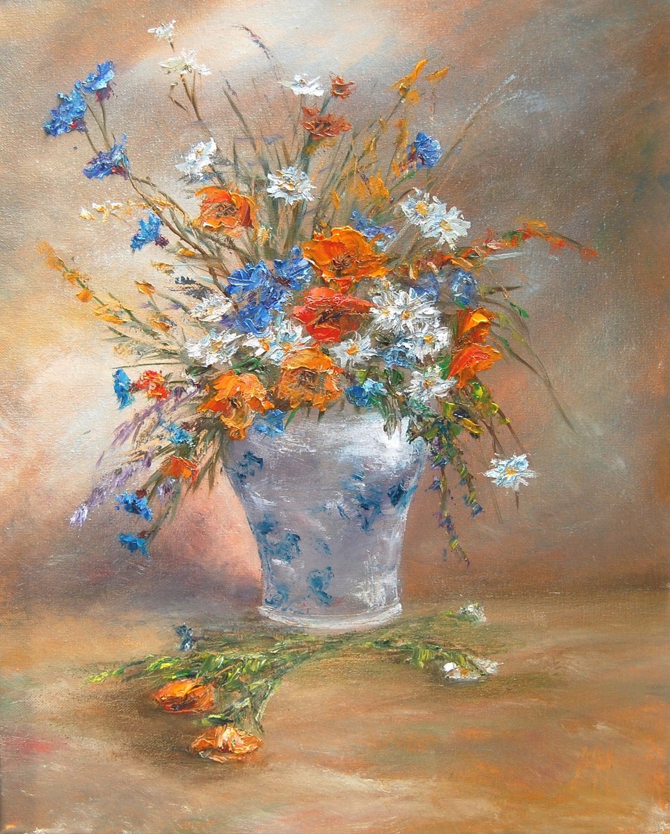 Wild flowers by Mikhail  Nikitsenka