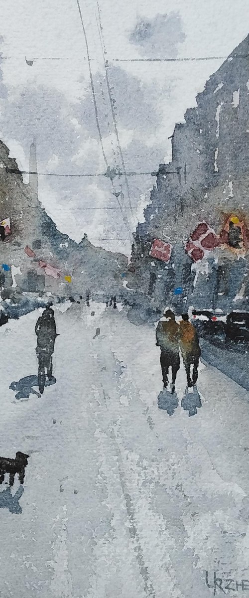 Bern After Rain by Vladislav Urzhenko