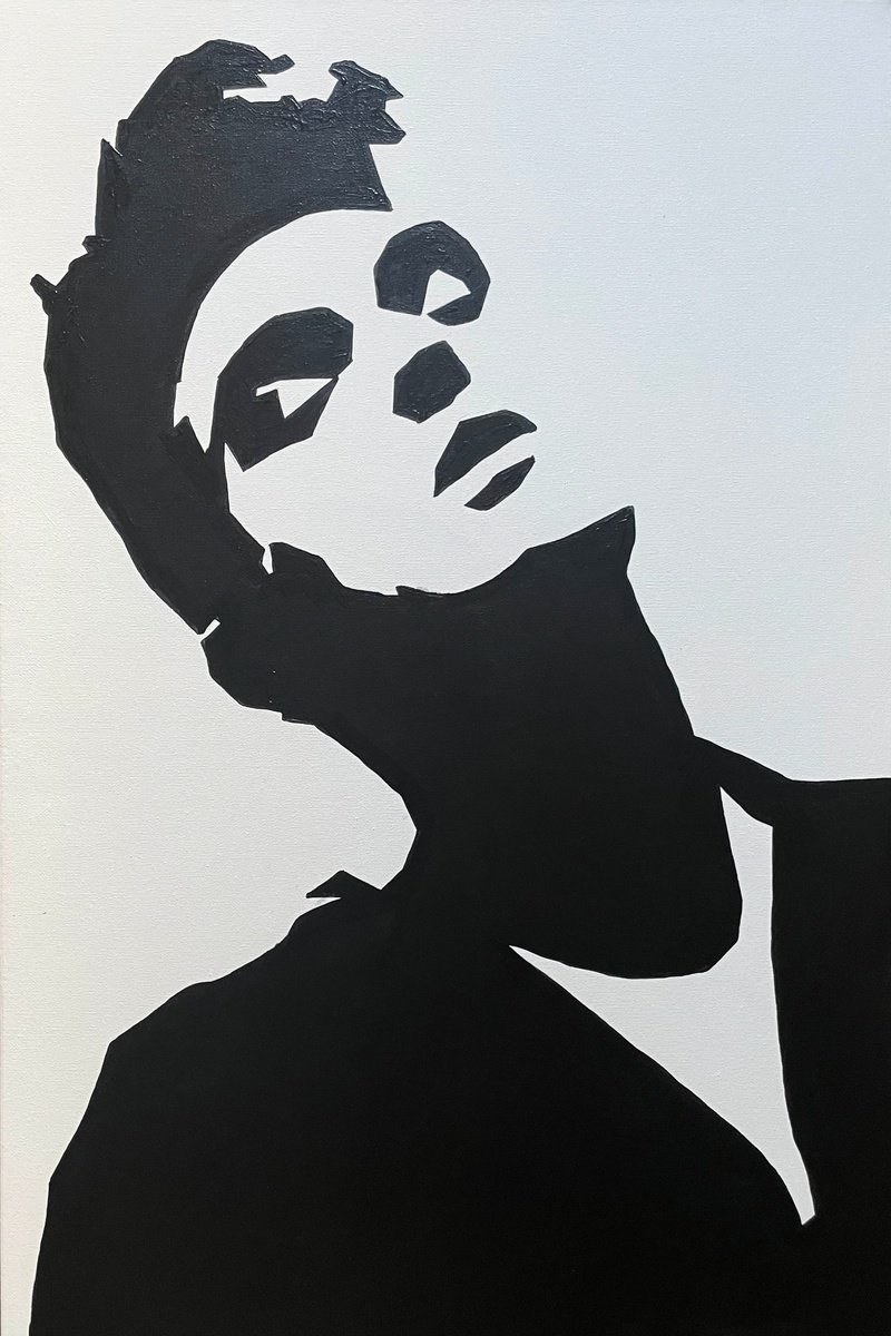 Original Morrissey The Smiths Pop Art Canvas Painting by Dominic Joyce