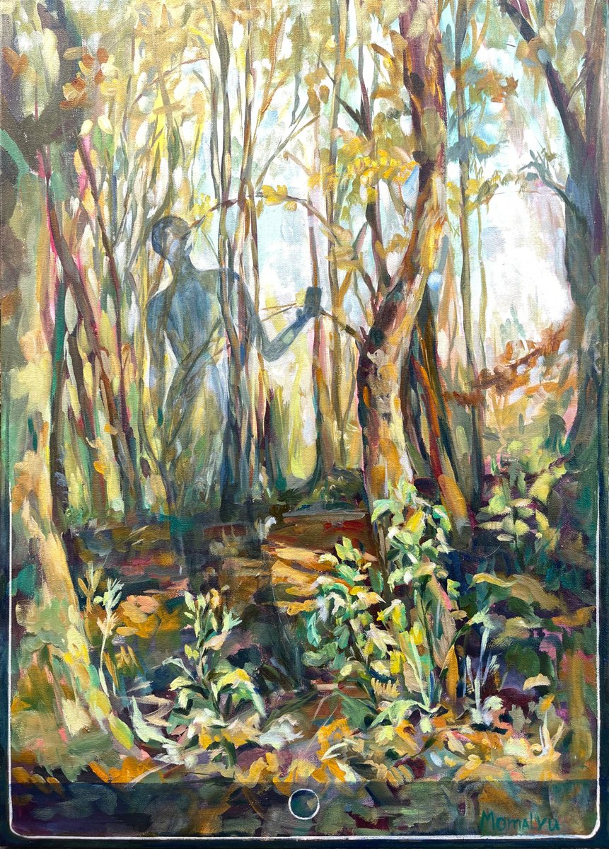 Wise Woods By Momalyu, 20 X 28, Artwork For Sale On Artfinder