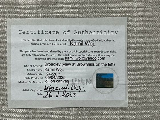 Broadley (view at Brownhills on the left)