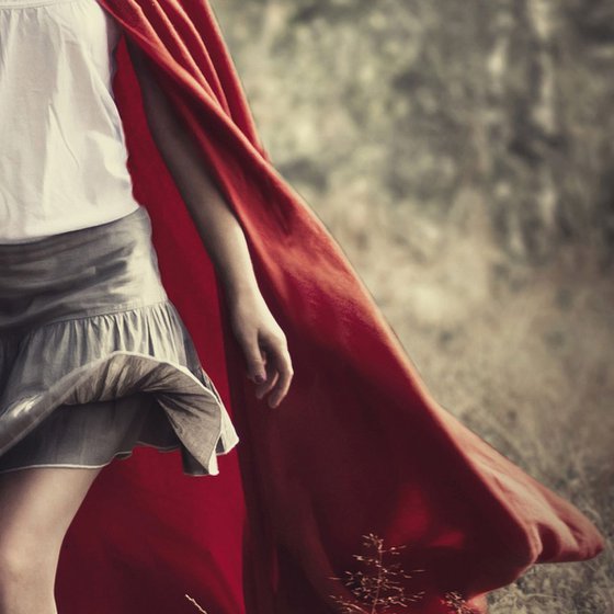 Fine Art Photography Print, Red Riding Hood, Fantasy Giclee Print, Limited Edition of 10