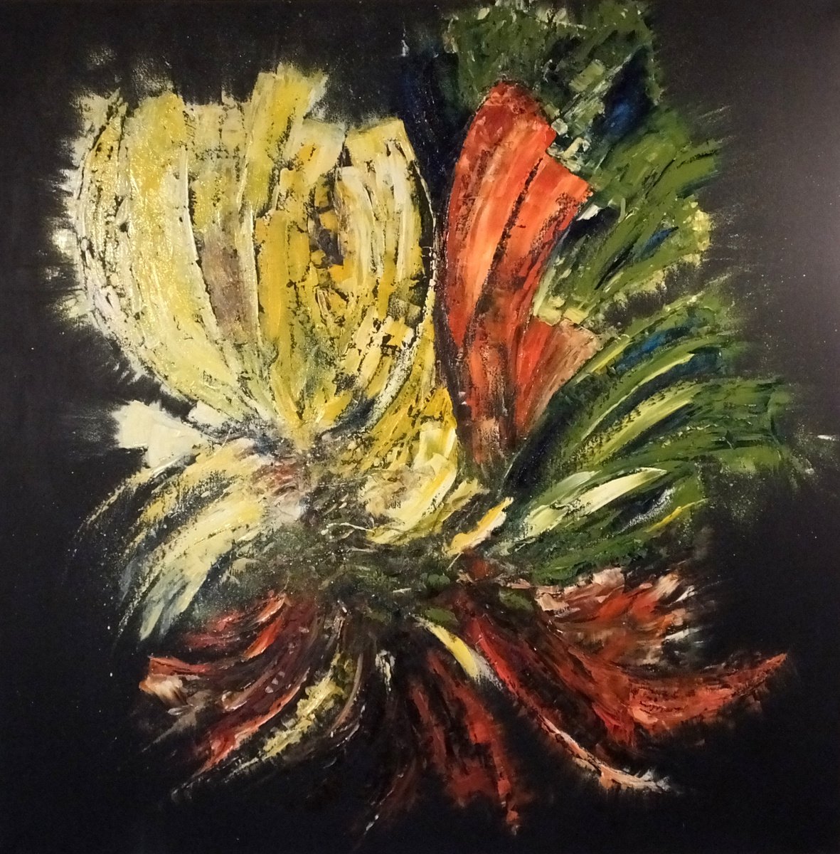 Broken Wings (A painting by Hester Coetzee) by Arie Coetzee