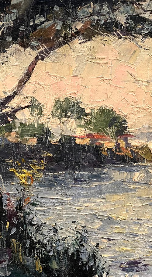 Plein Air Painting _ Carmel CA by Paul Cheng