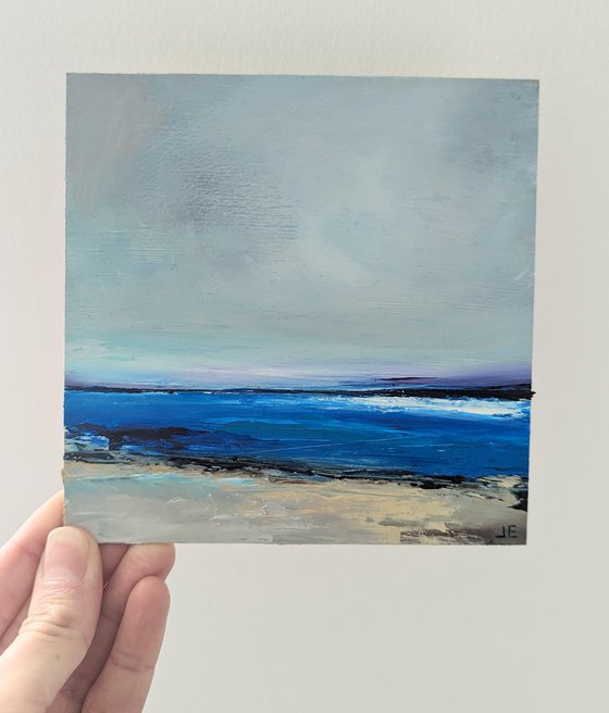 Miniature Blue Seascape