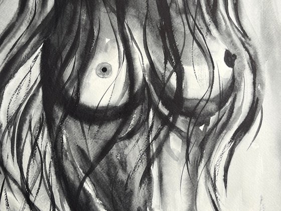 Woman Nude Painting