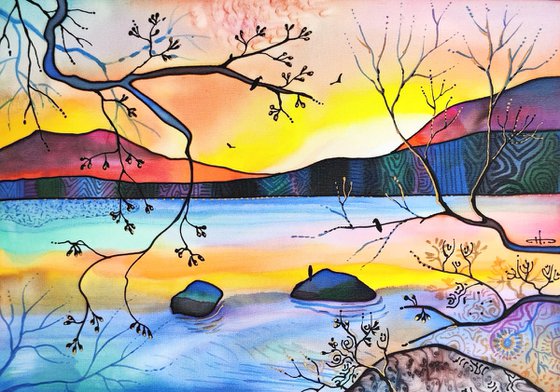 "Blissful Summer Evening"