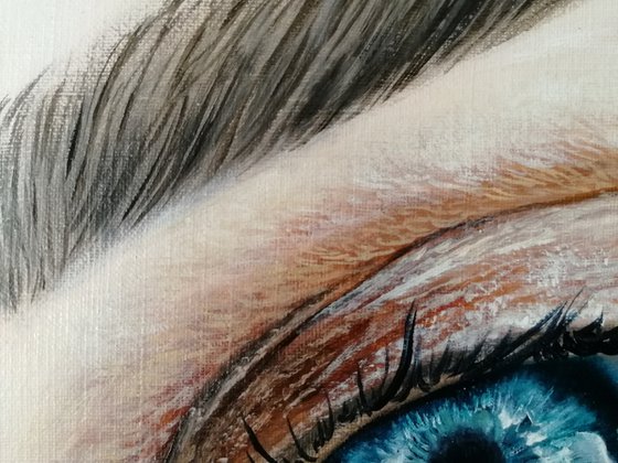 Study of eye | 13*15 cm