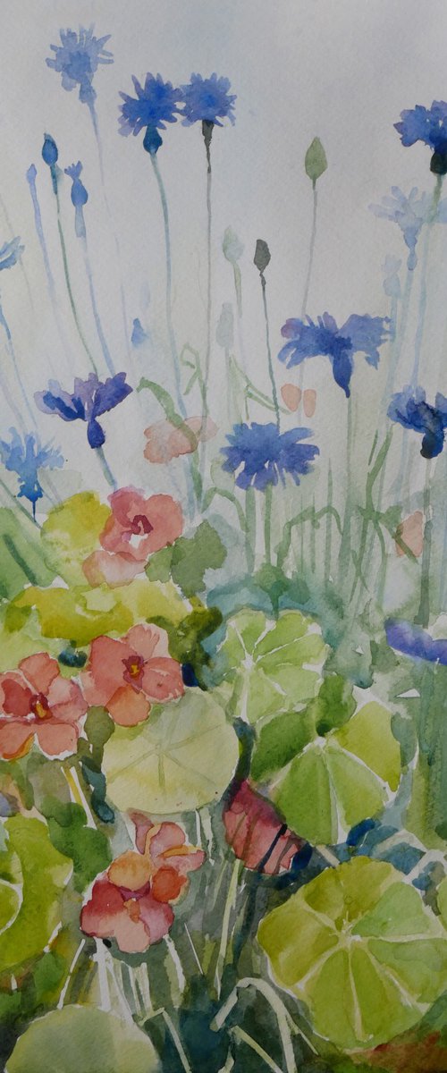 Flowerbed in Gothenburg by Elena Lykhodid