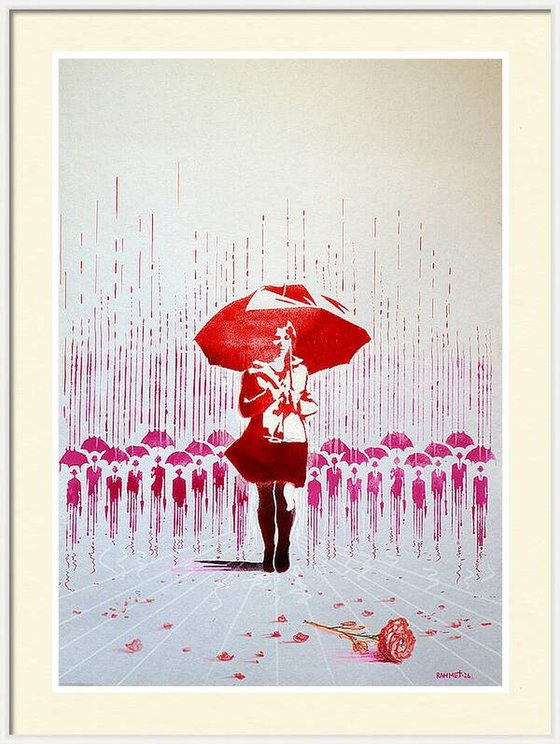 Fantasy with Flowers 336: paper 59x42cm