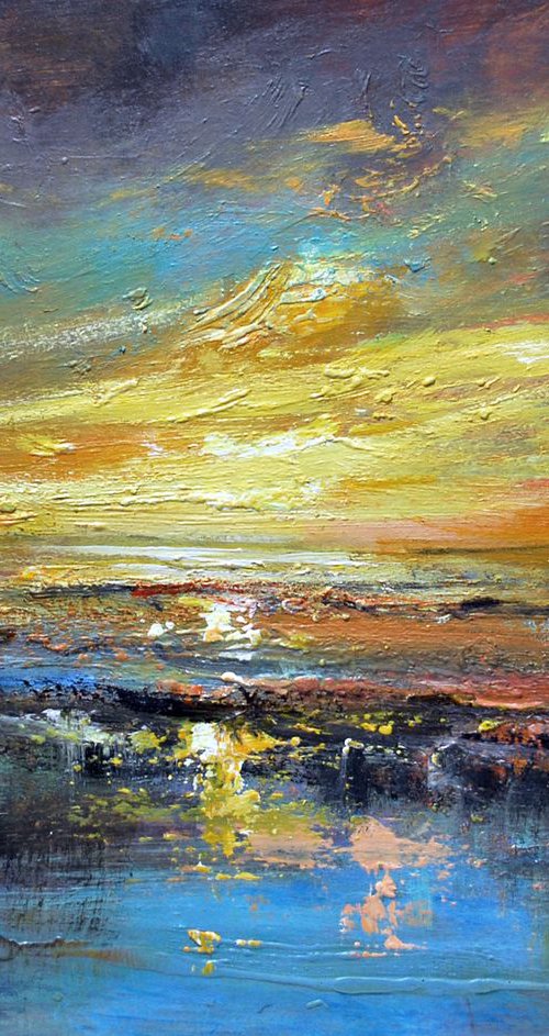 Yellow clouds by Vishalandra Dakur
