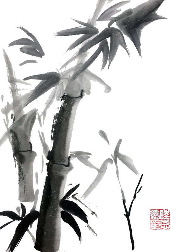 BAMBOO I (Series of Chinese Painting)