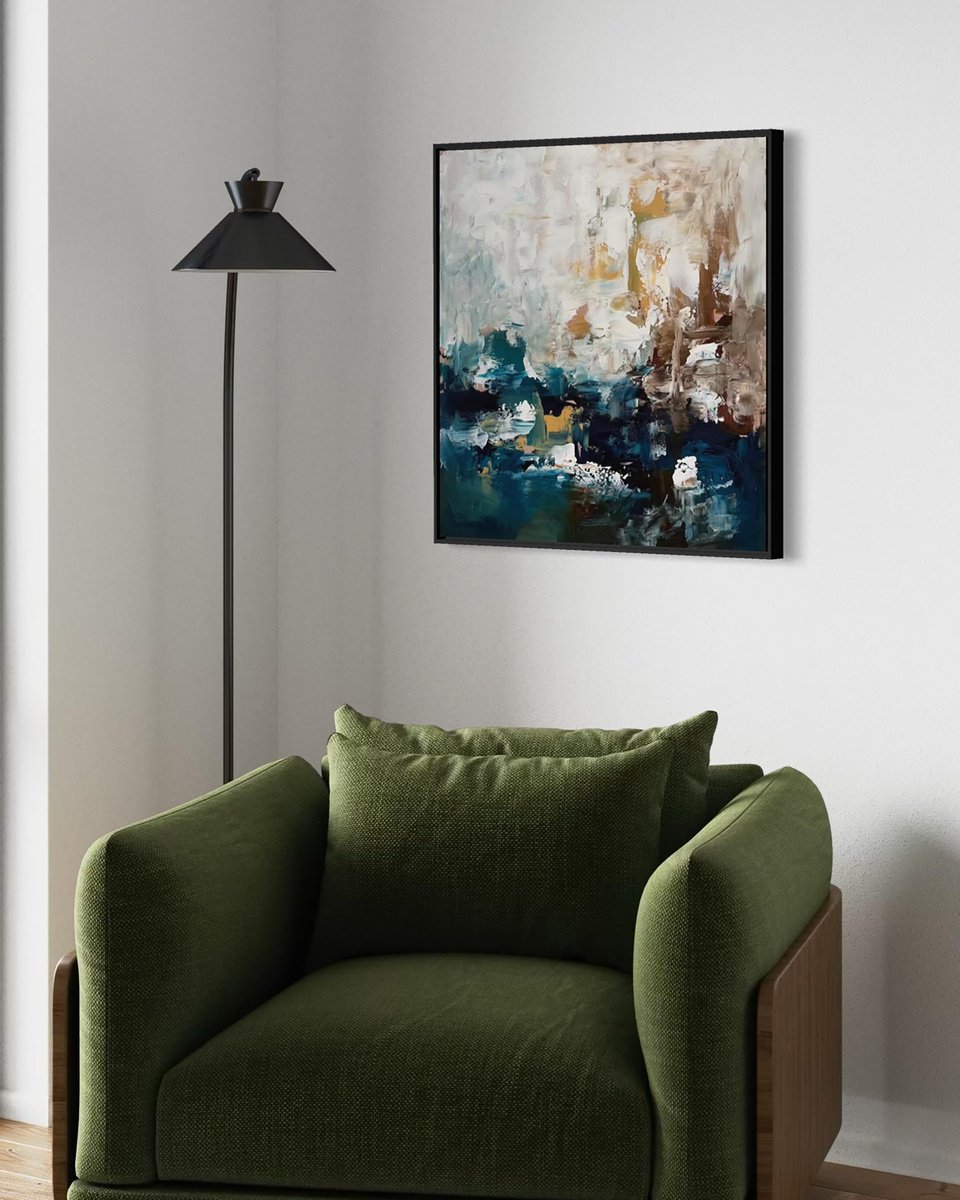  Limitless Ii By Omar Obaid, 28 X 28, Artwork For Sale On Artfinder