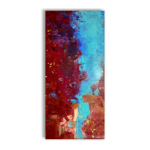 Turquoise sky contemporary summer piece by VICTO