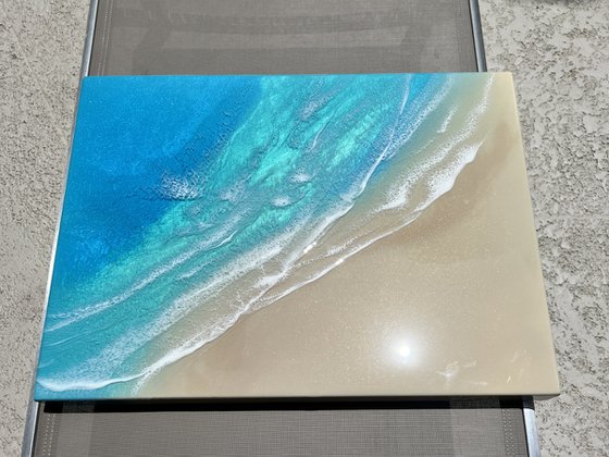 The beach - ocean painting