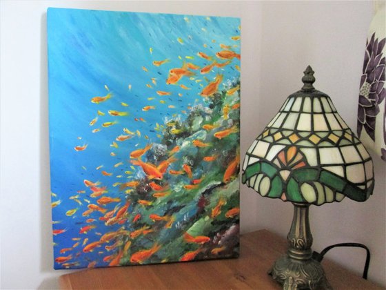 Fishes at a Sea Reef