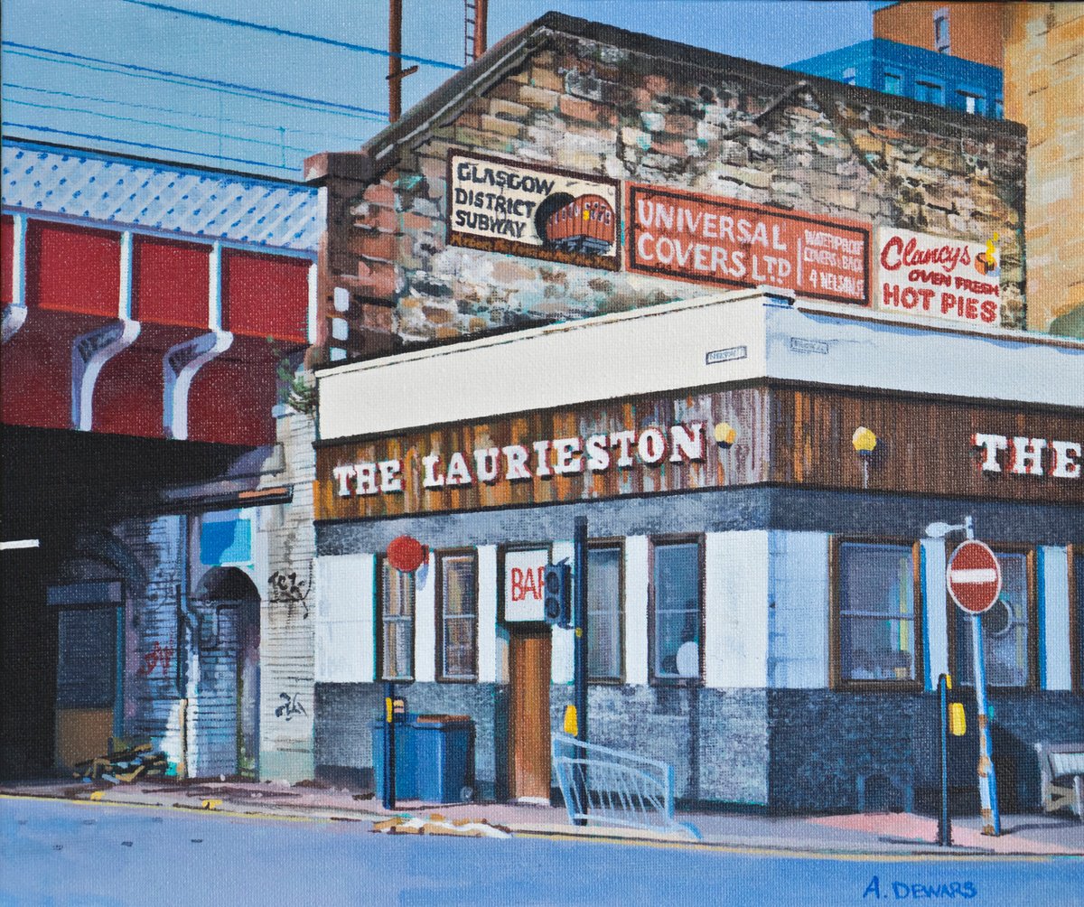 The Laurieston By Alex Dewars, 17 X 13, Artwork For Sale On Artfinder