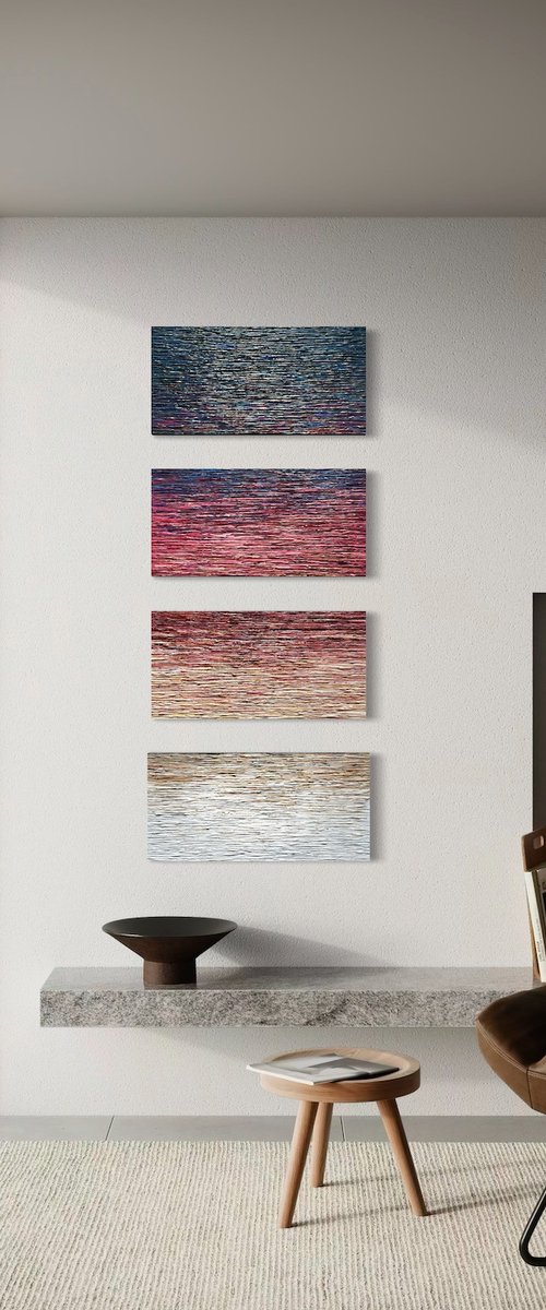 Shorelines in colors by Daniela Pasqualini