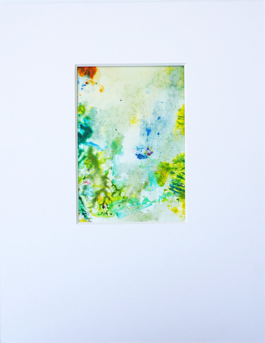 Abstract Acrylic Painting By Jelena B, 11 X 14, In May 21-13, Original Artwork