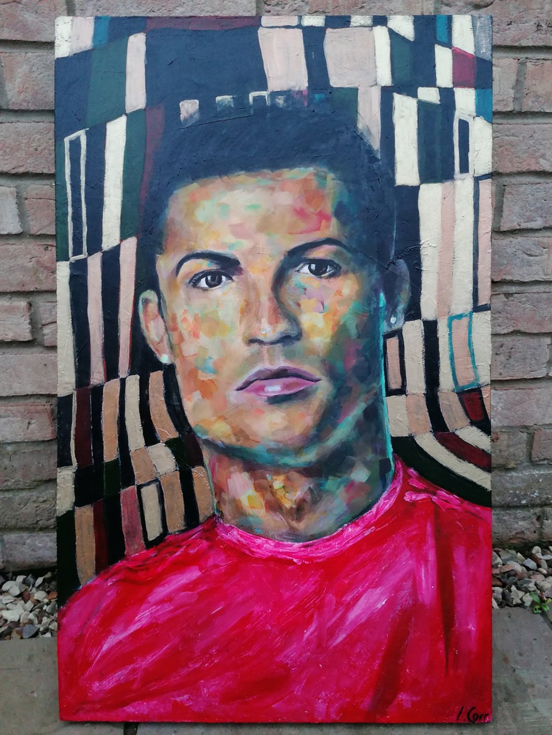 Ronaldo painting clearance