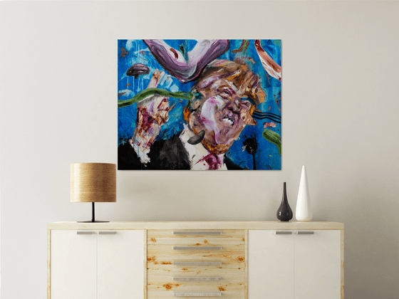 Donald Trump portrait