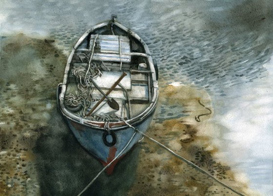 little fishing boat