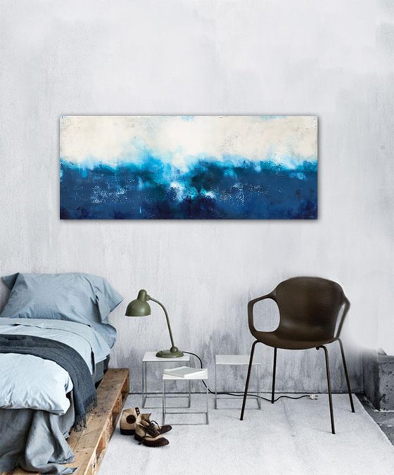 corrosion blues (150 x 60 cm )