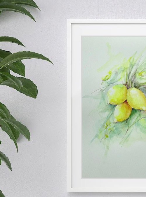 Time for Lemons by Mel Davies Original Art