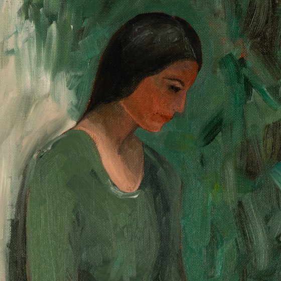 Reading in the Garden