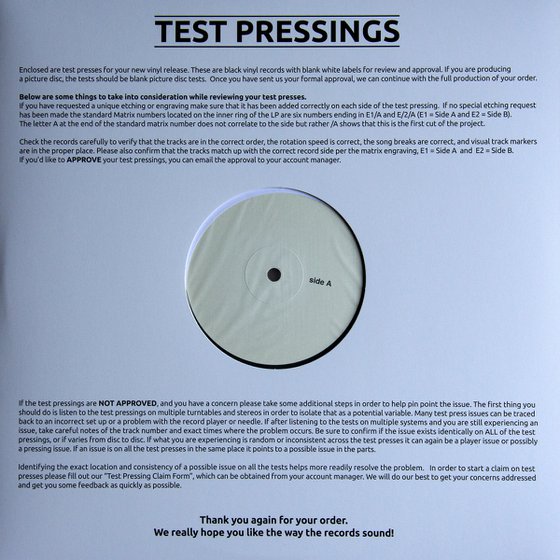 GAD WHIP - Fanimal Arms Test Pressing #01