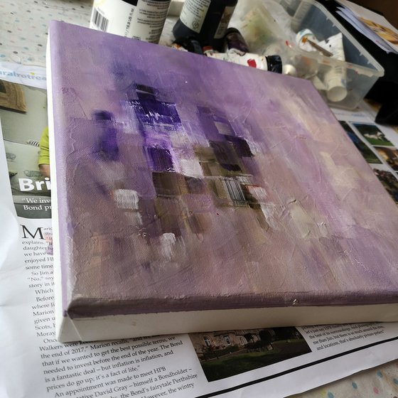 Abstract Purple City