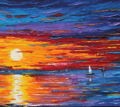 Sunset Bay by Galina Zimmatore