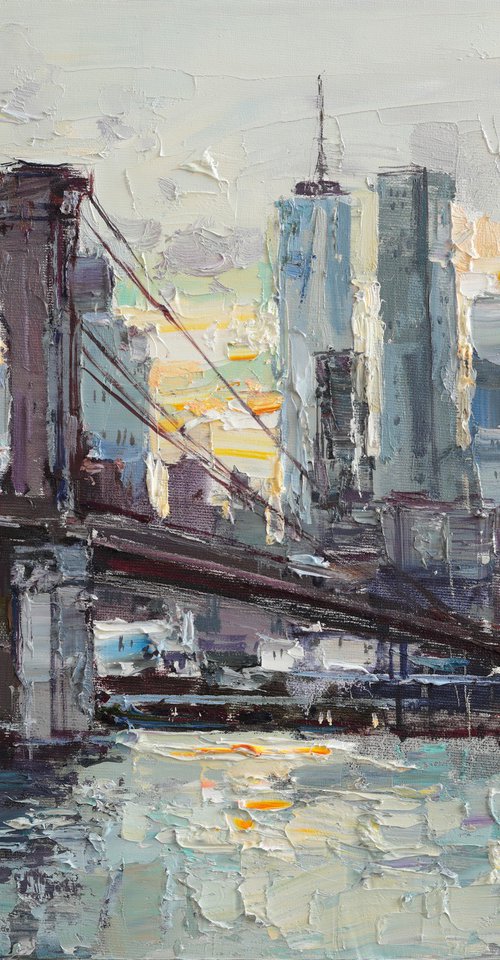 Brooklyn Bridge by Anastasiia Valiulina