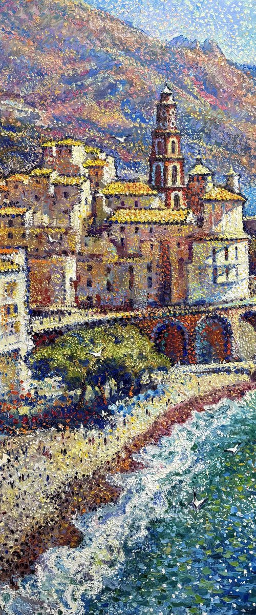 “Mediterranean symphony. Amalfi coast” by Andrii Chebotaru
