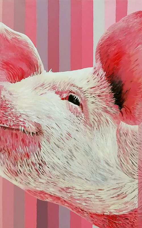 HAPPY PIG by Sandro Chkhaidze