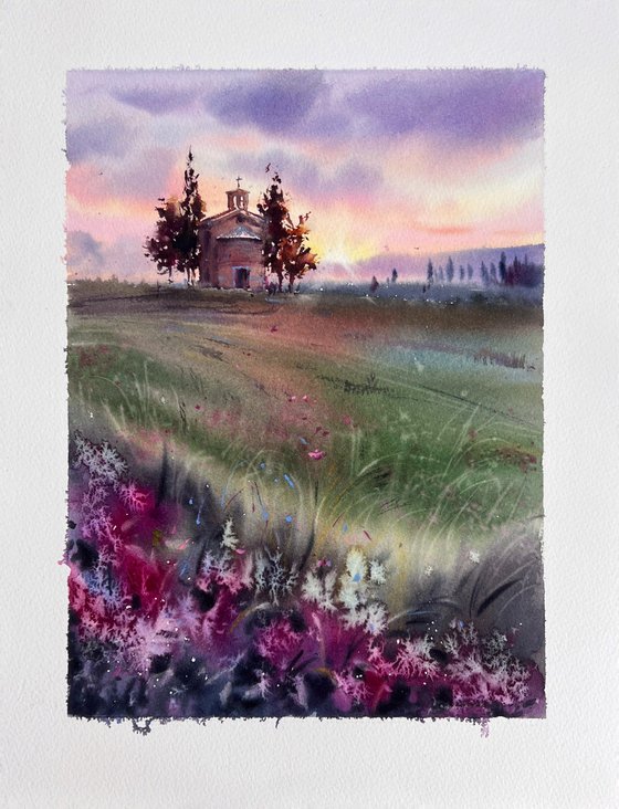 Tuscan Chapel Glow