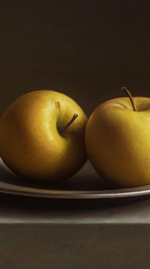 Golden apples by Albert Kechyan