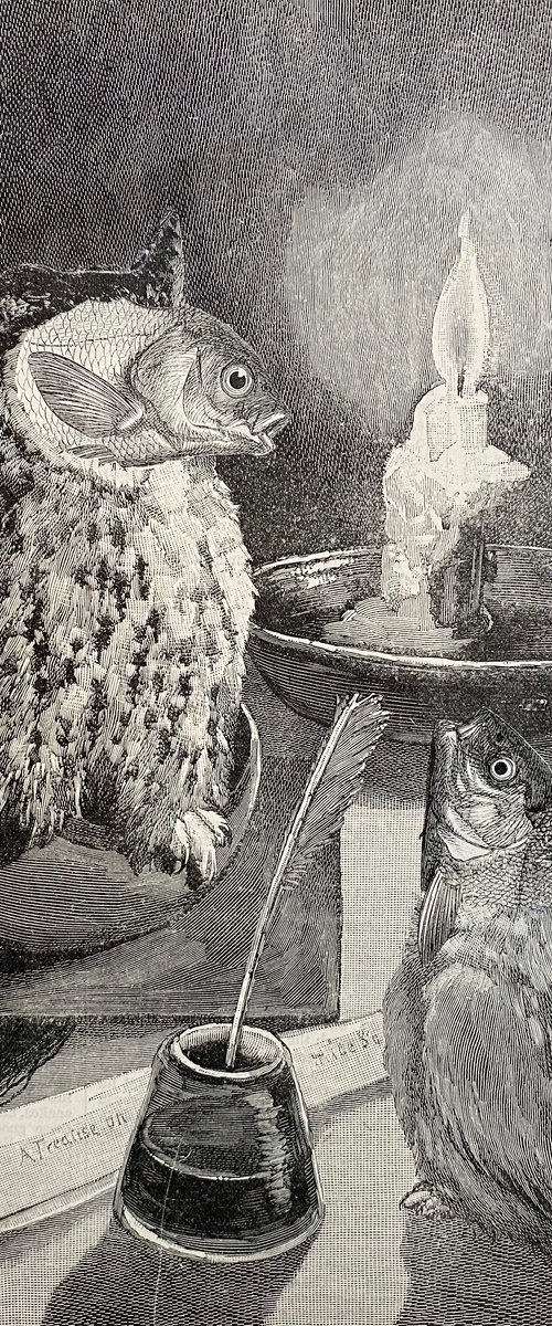 Three Fish by Tudor Evans