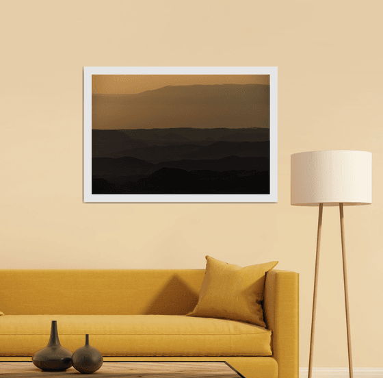 Sunrise over Ramon crater #2 | Limited Edition Fine Art Print 1 of 10 | 90 x 60 cm