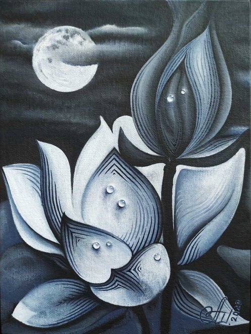 Water lily by Anna Shabalova