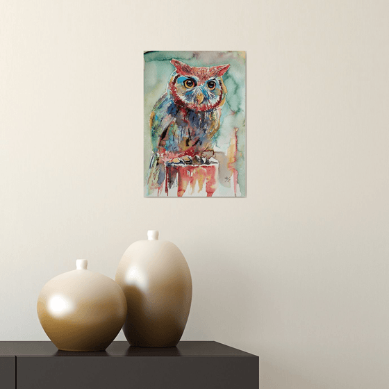 Colorful owl II