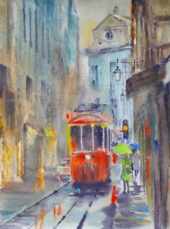 Lisbon tram
