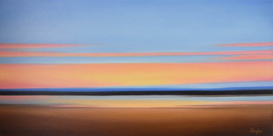 Soothing Sunset - Seascape