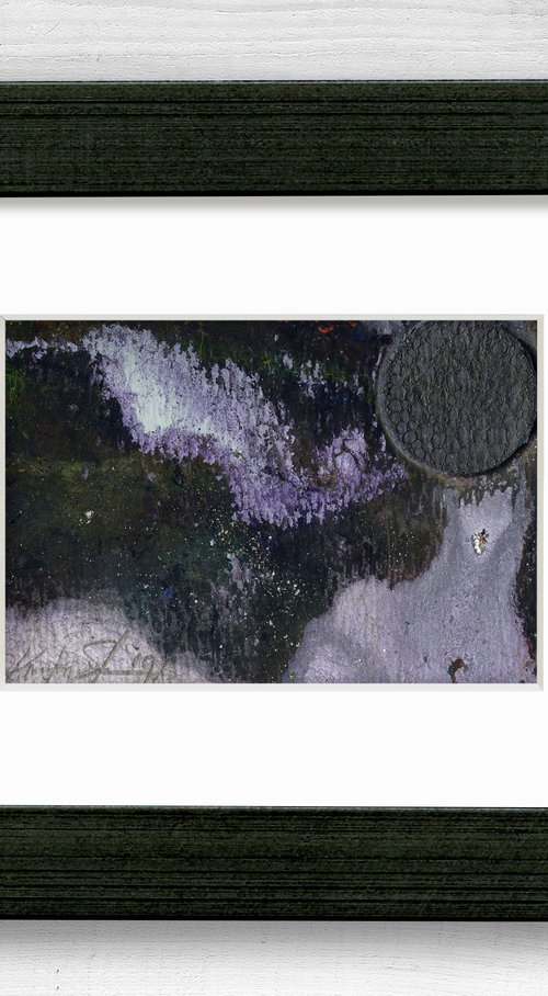 Dark Mystery 3 - Small painting by Kathy Morton Stanion by Kathy Morton Stanion