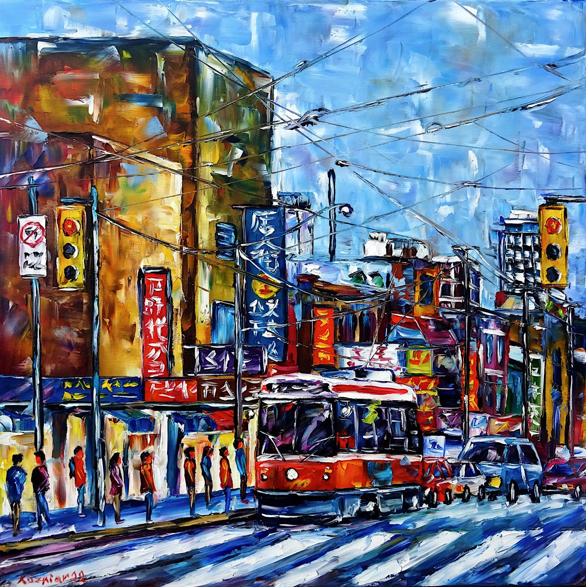 Toronto, Chinatown I by Mirek Kuzniar