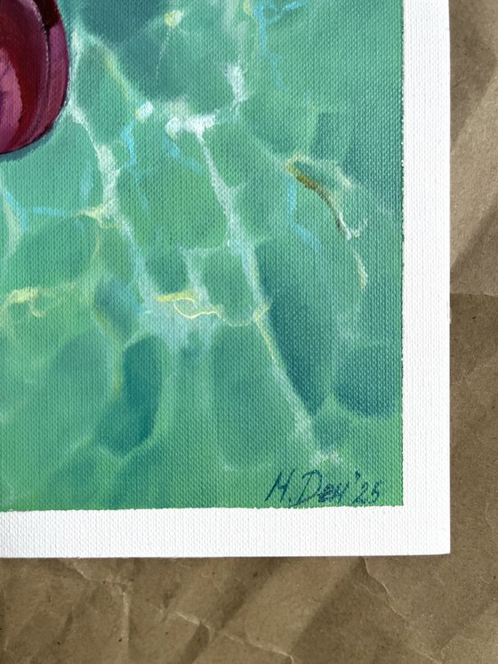 Hibiscus Turquoise Water