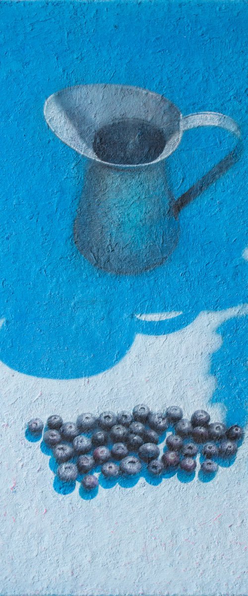 The Sunny Morning with Blueberries by Andrejs Ko