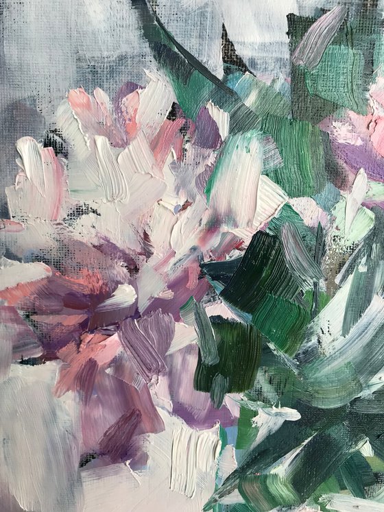 Bouquet of peonies.
