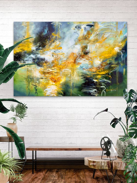 Golden Lilies of the Cenote